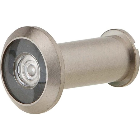Schlage Wide Angle Viewer, 190 deg Viewing, 138 to 218 in Thick Door, Solid Brass, Satin SC698P-B619
